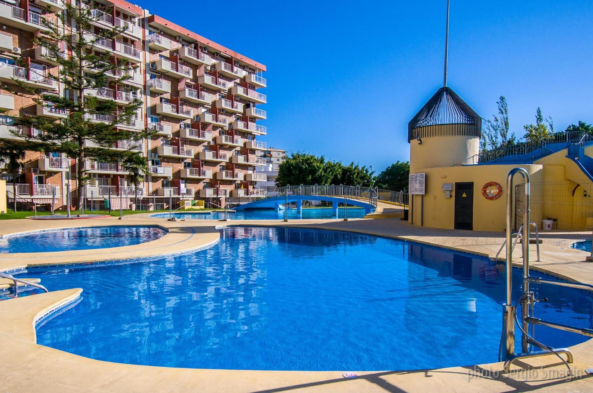102 Estudio En Jupiter Apartmentos - Piscina Y Playa - Excelente Ubicacion Benalmádena Esterno foto